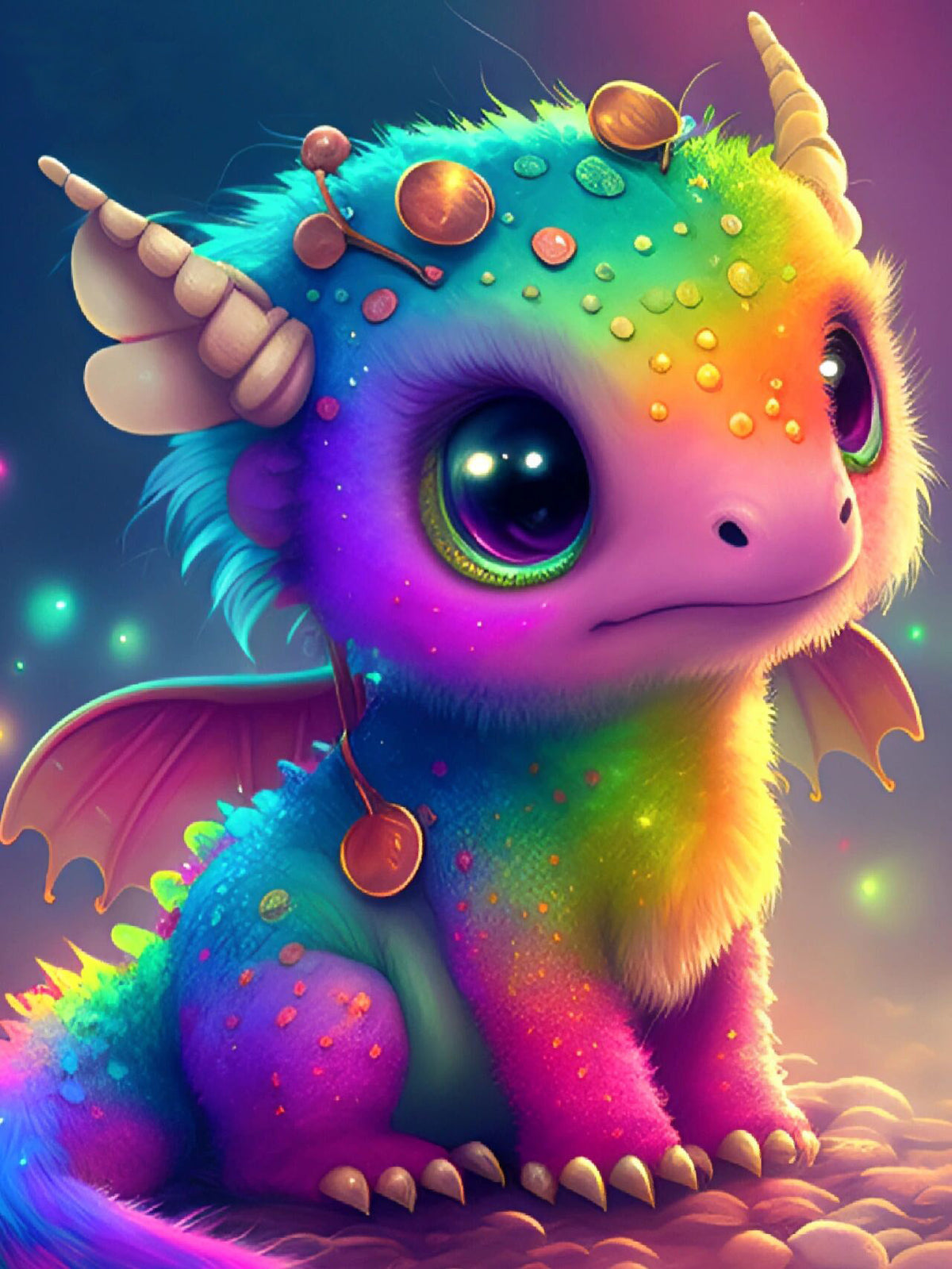 DIAMOND PAINTING -DRACHEN