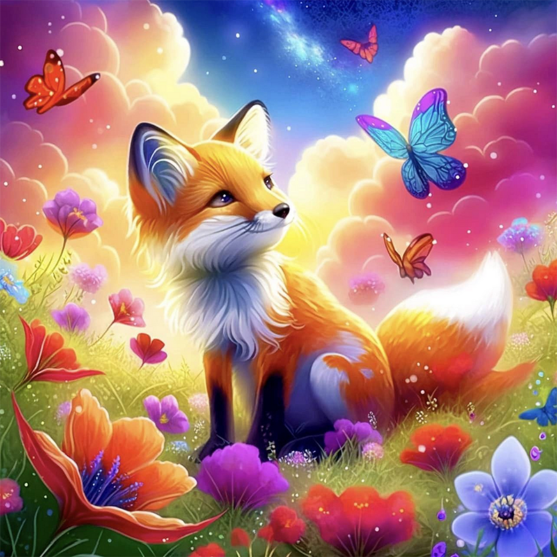 DIAMOND PAINTING - Kleiner Fuchs