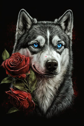 DIAMOND PAINTING - Wolf