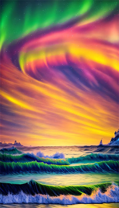 DIAMOND PAINTING - Aurora
