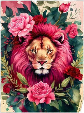 DIAMOND PAINTING - Löwe