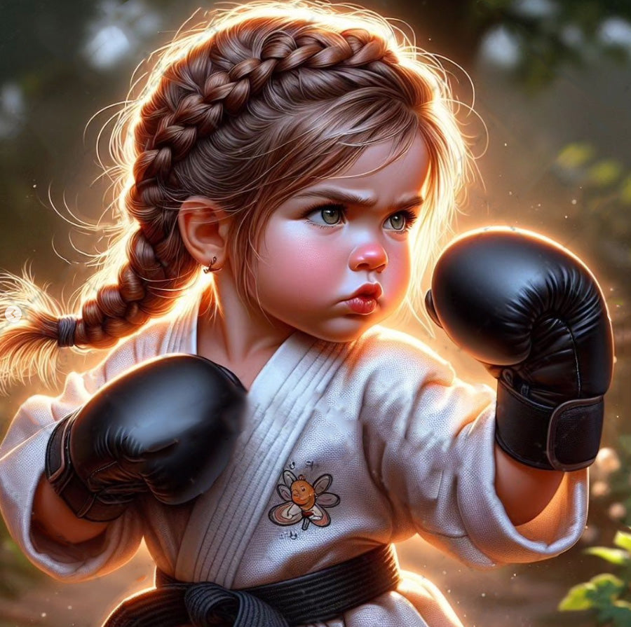 DIAMOND PAINTING -Mädchen