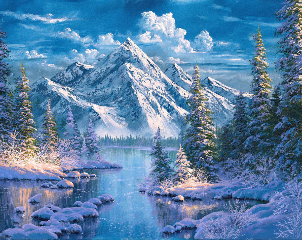 DIAMOND PAINTING -Schneeberg