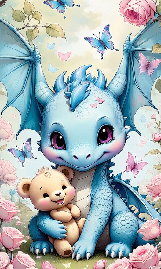 DIAMOND PAINTING - Drachen