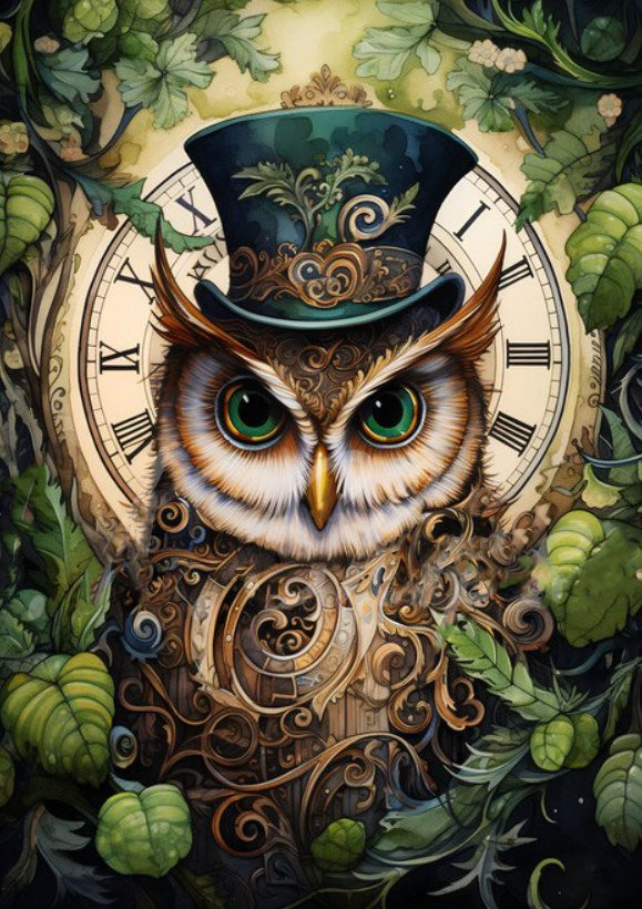 DIAMOND PAINTING -Eule