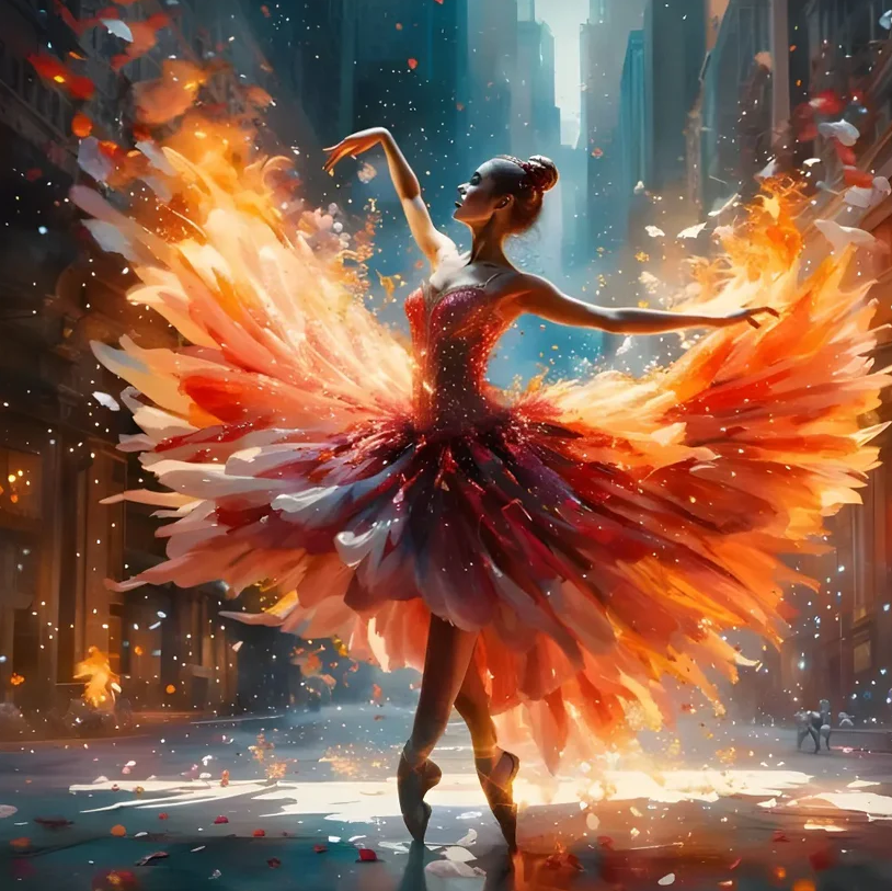 DIAMOND PAINTING - Ballerina