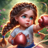 DIAMOND PAINTING -Mädchen