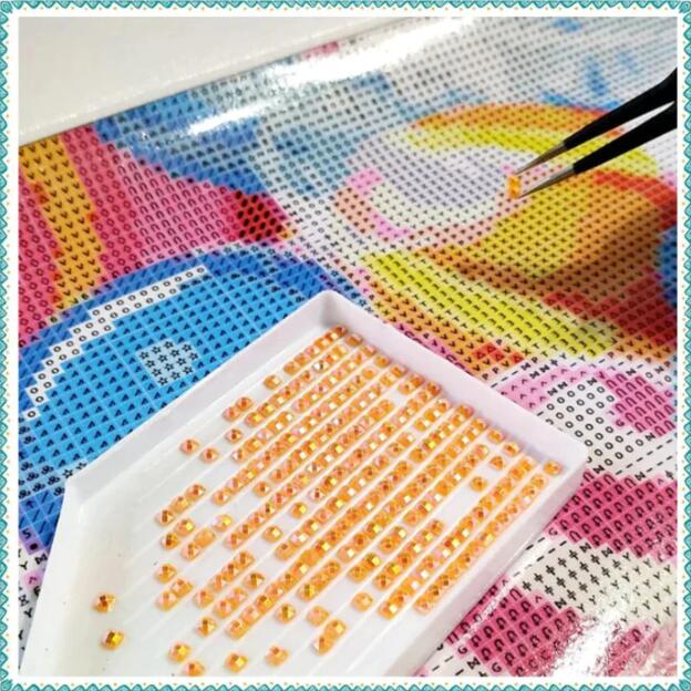 DIAMOND PAINTING - Auge