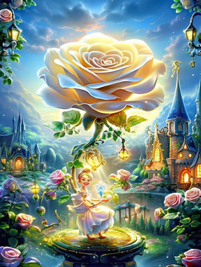 DIAMOND PAINTING -Rosenmädchen