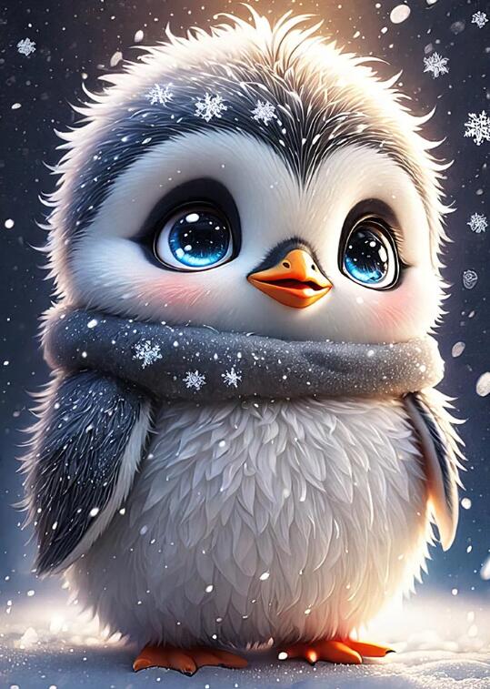 DIAMOND PAINTING -Pinguin