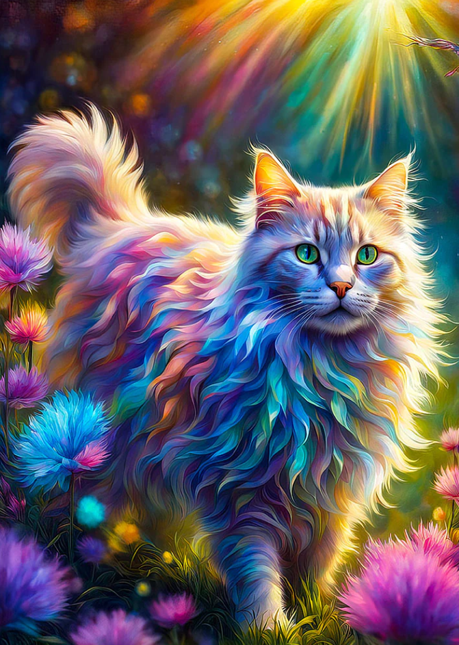 DIAMOND PAINTING -Katze