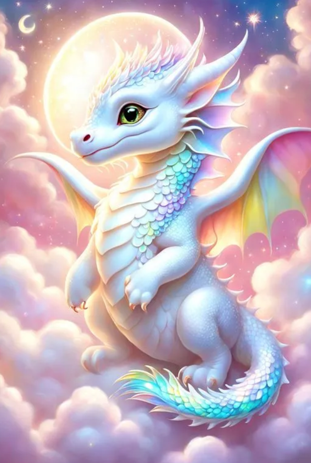 DIAMOND PAINTING - Drachen