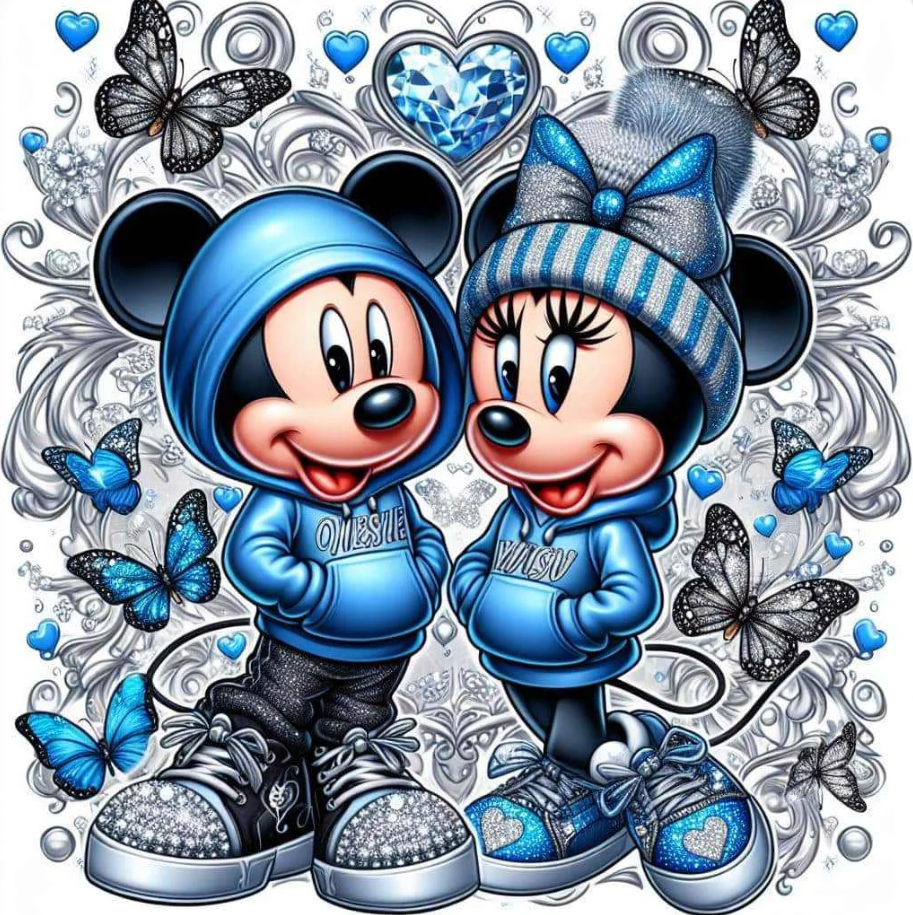 DIAMOND PAINTING -Karikatur