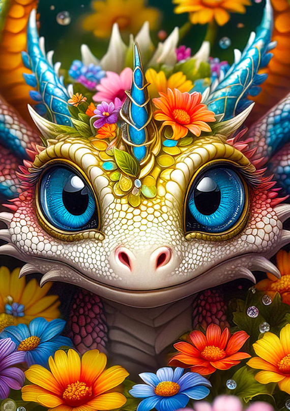 DIAMOND PAINTING -Drachen