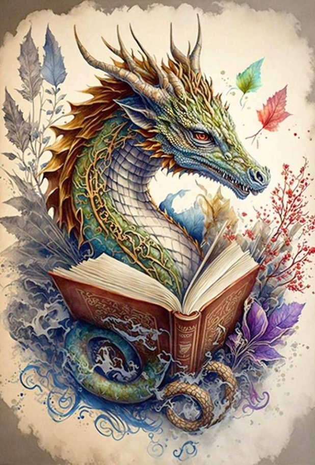 DIAMOND PAINTING - Drachen