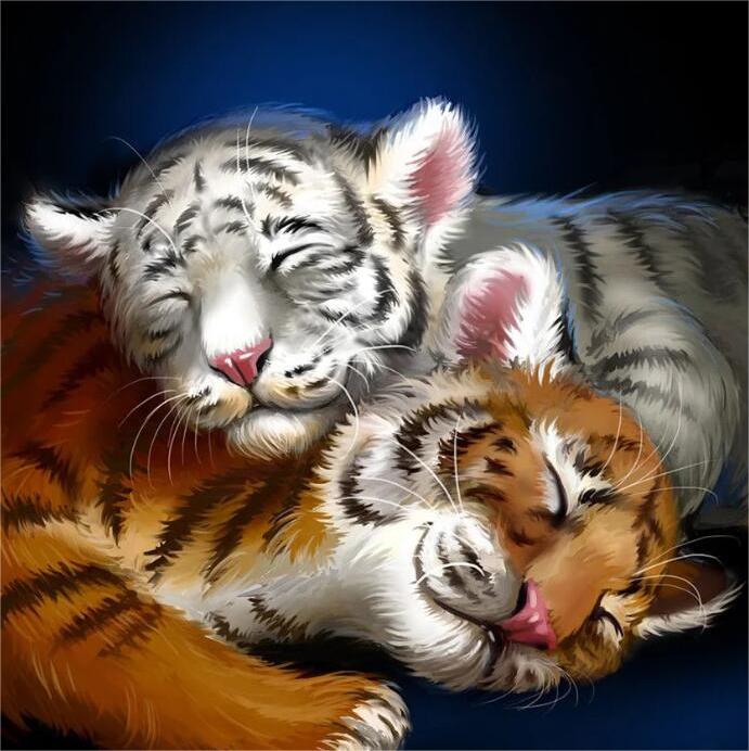 DIAMOND PAINTING - Tiger