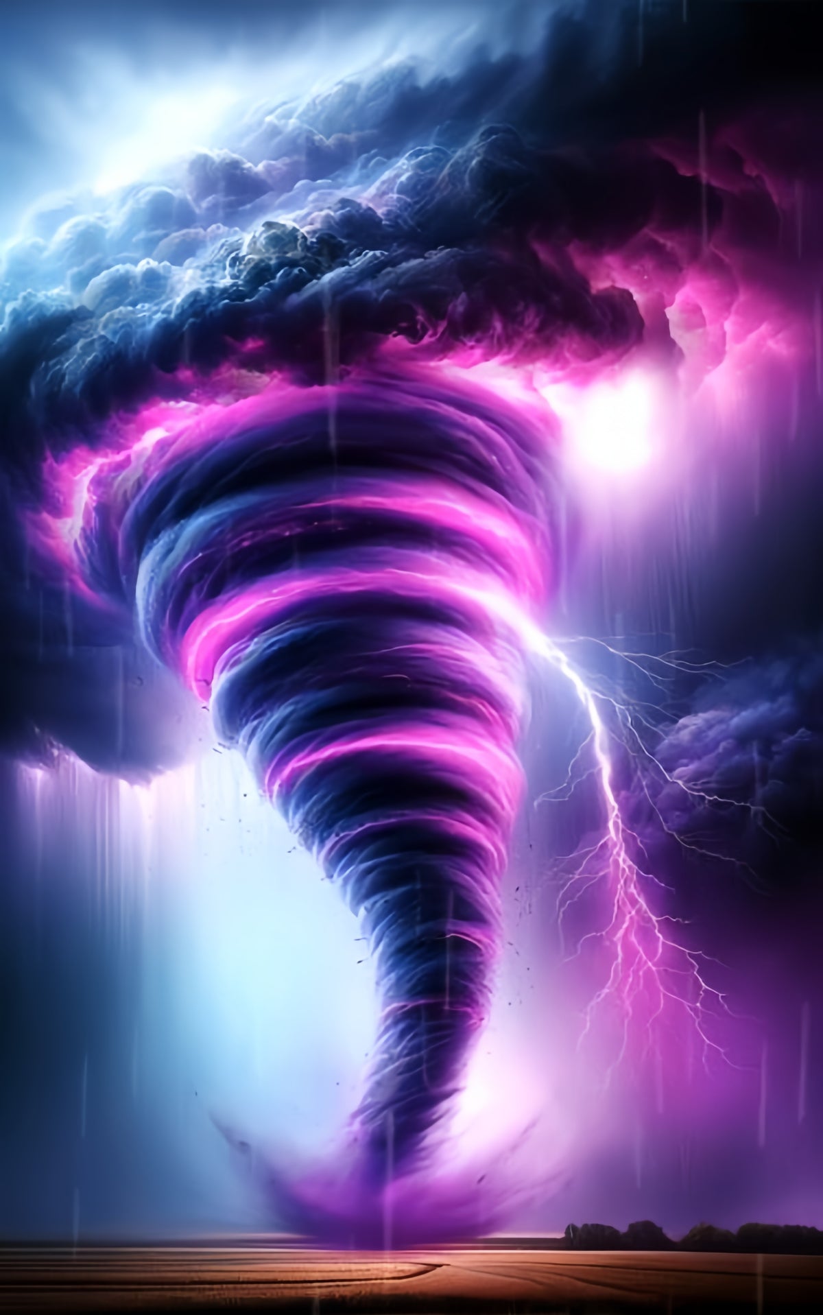 DIAMOND PAINTING -  Tornado
