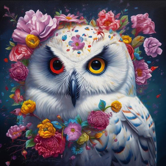 DIAMOND PAINTING -Eule