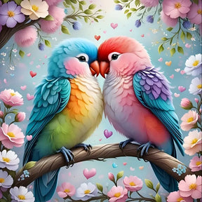 DIAMOND PAINTING - Papagei