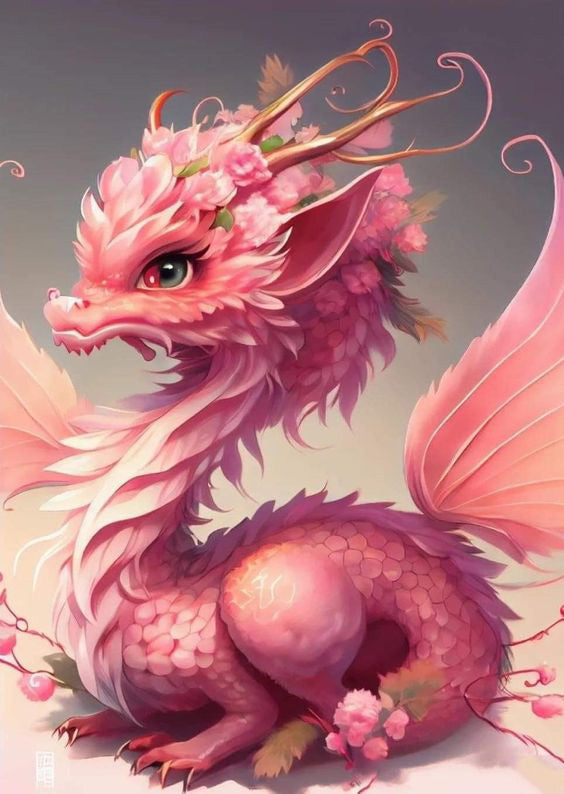 DIAMOND PAINTING - Drachen