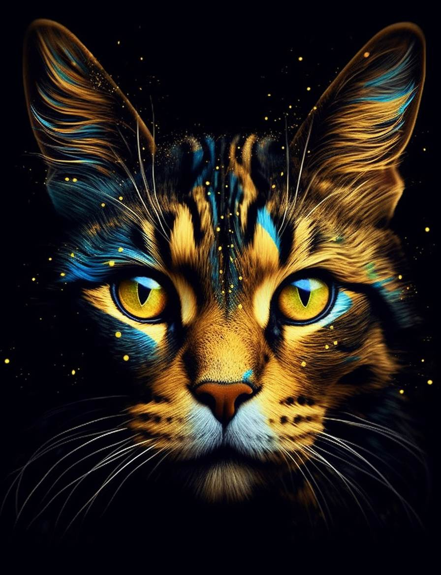 DIAMOND PAINTING -Katze