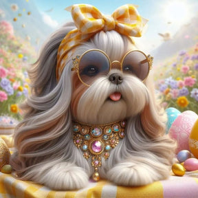 DIAMOND PAINTING - Hund