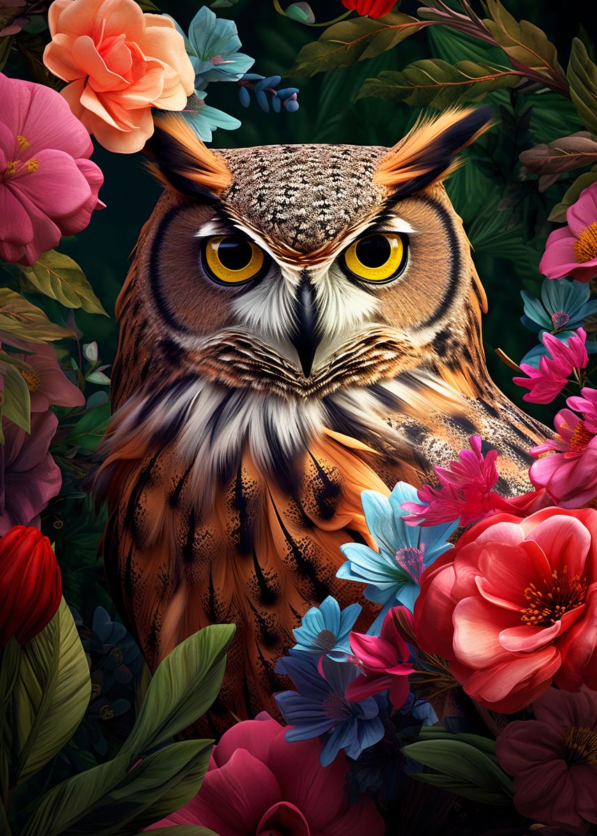 DIAMOND PAINTING -Eule