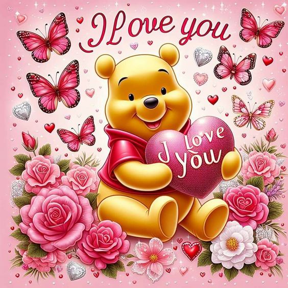 DIAMOND PAINTING -Cartoon-Valentinstag