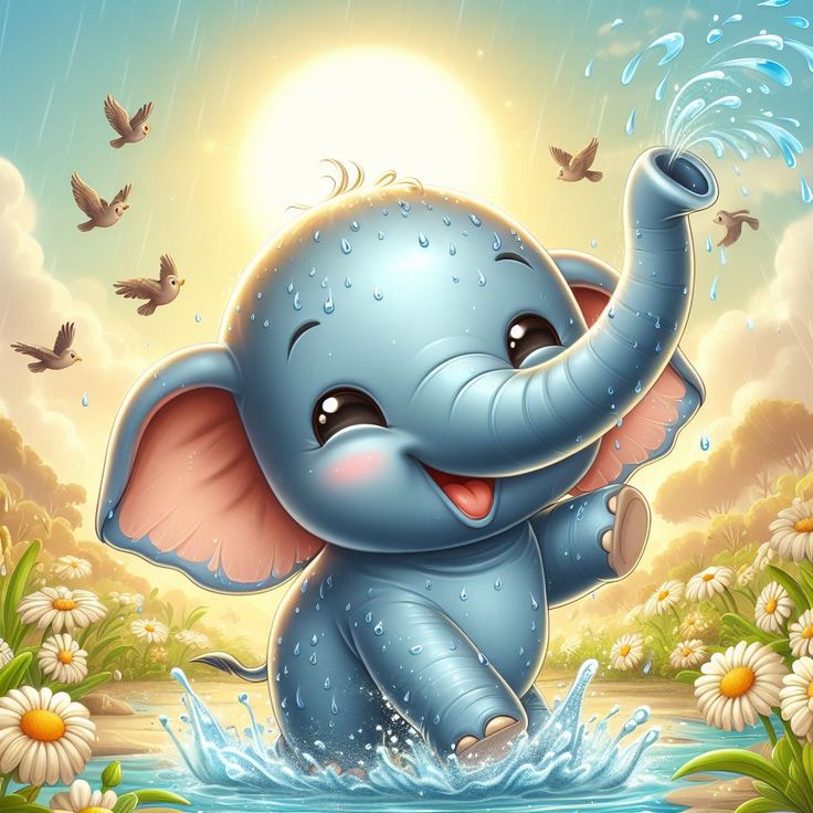 DIAMOND PAINTING -Elefant
