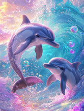 DIAMOND PAINTING - Delphin