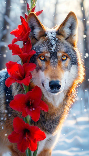 DIAMOND PAINTING - Wolf