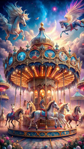 DIAMOND PAINTING - Karussell