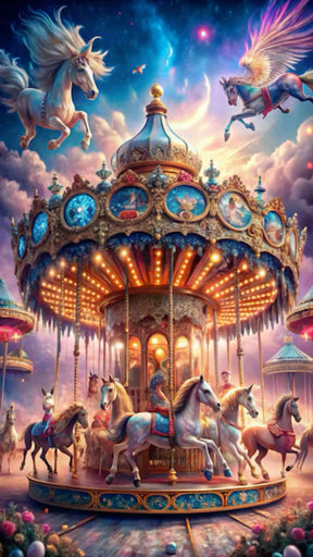 DIAMOND PAINTING - Karussell