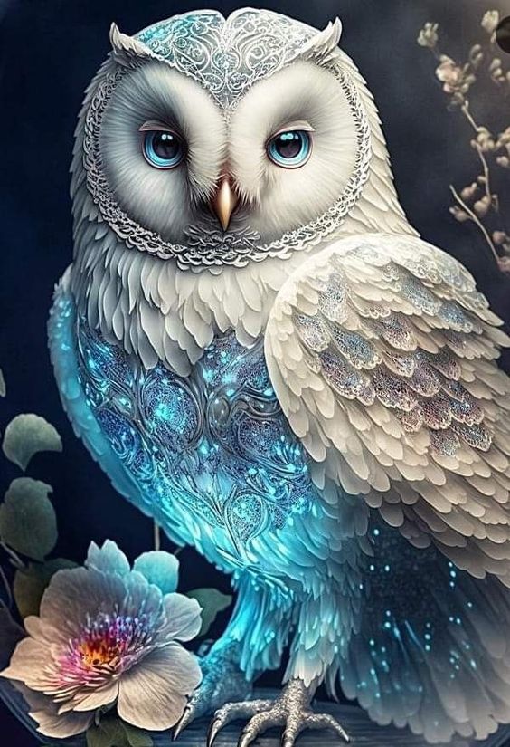 DIAMOND PAINTING -Eule