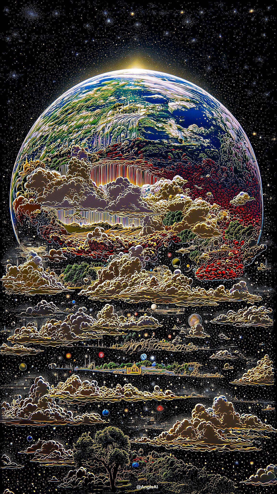 DIAMOND PAINTING - Fantastische Erde