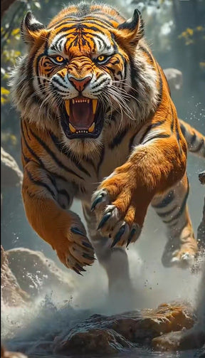 DIAMOND PAINTING - Tiger
