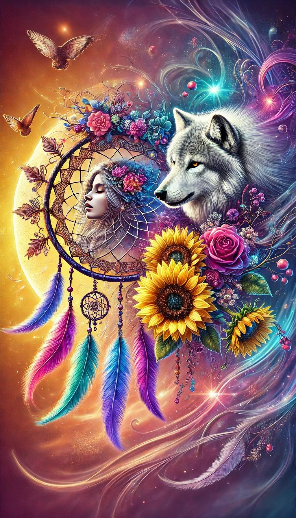 DIAMOND PAINTING - Wolf