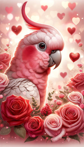 DIAMOND PAINTING - Papagei