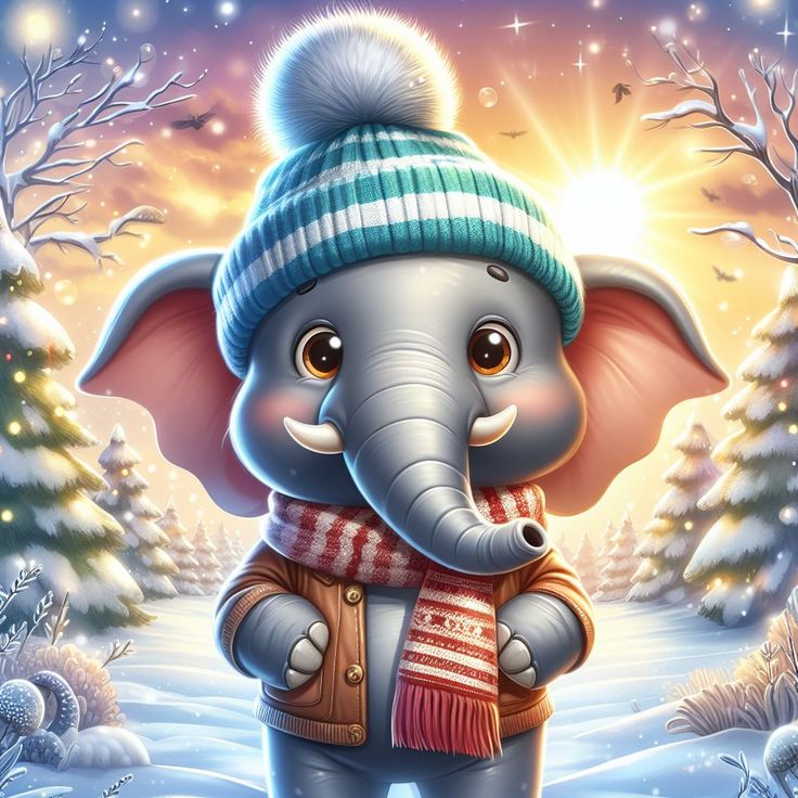 DIAMOND PAINTING -Elefant