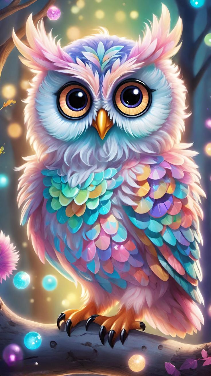 DIAMOND PAINTING - Eule