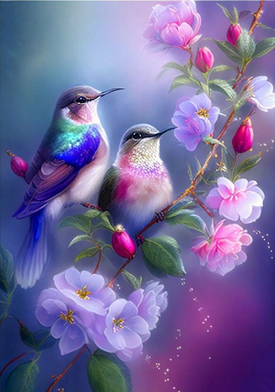 DIAMOND PAINTING -bird