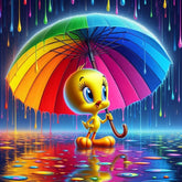 DIAMOND PAINTING - kleine gelbe Ente