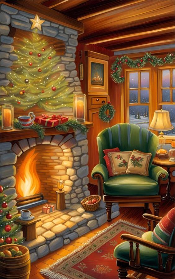 DIAMOND PAINTING - Weihnachten