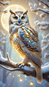 DIAMOND PAINTING -  Eule