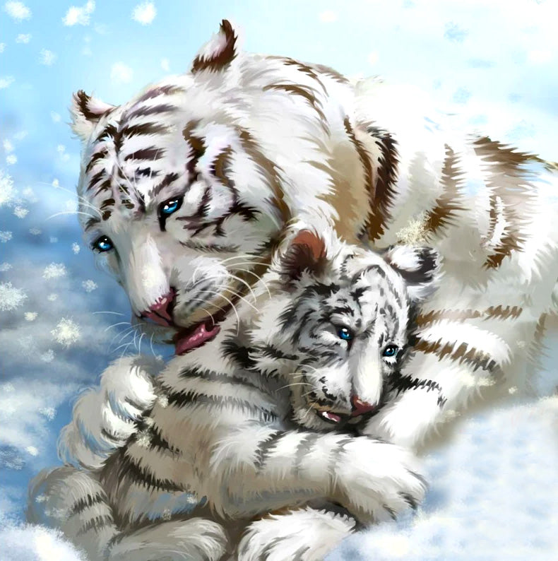 DIAMOND PAINTING - Tiger