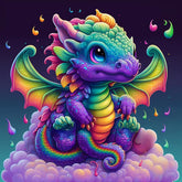 DIAMOND PAINTING -DRACHEN