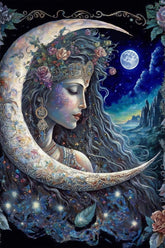DIAMOND PAINTING - Göttin des Mondes