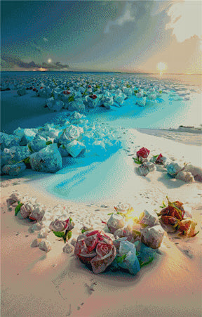 DIAMOND PAINTING - ROSEN