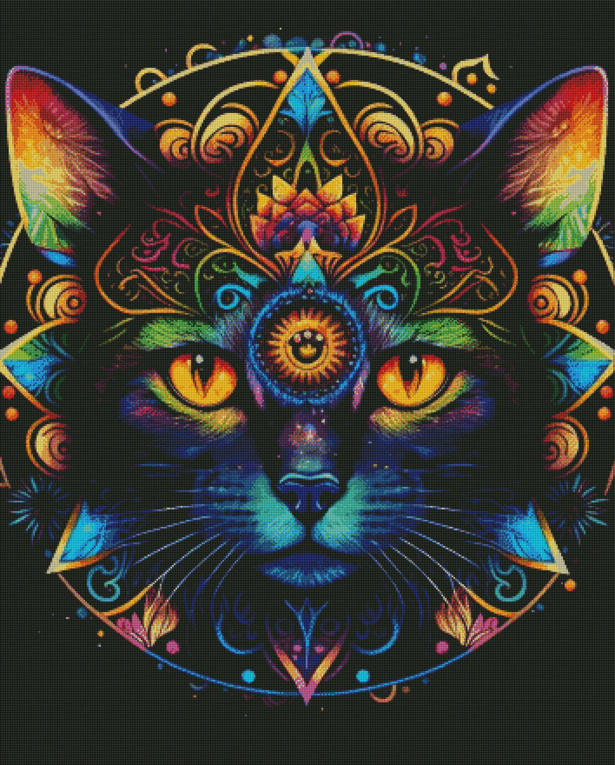 DIAMOND PAINTING -KATZE