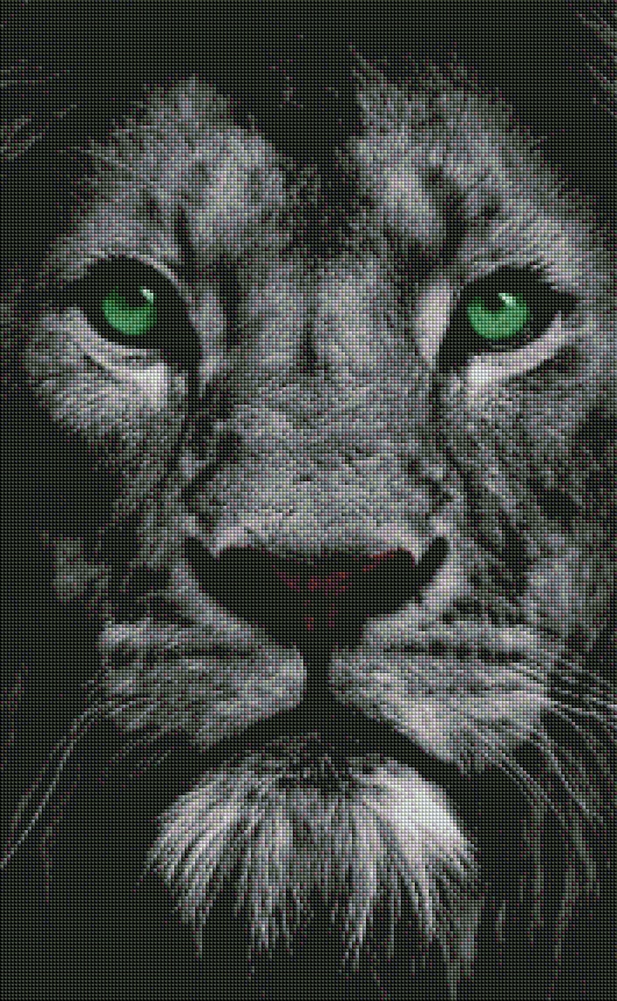 DIAMOND PAINTING -LÖWE